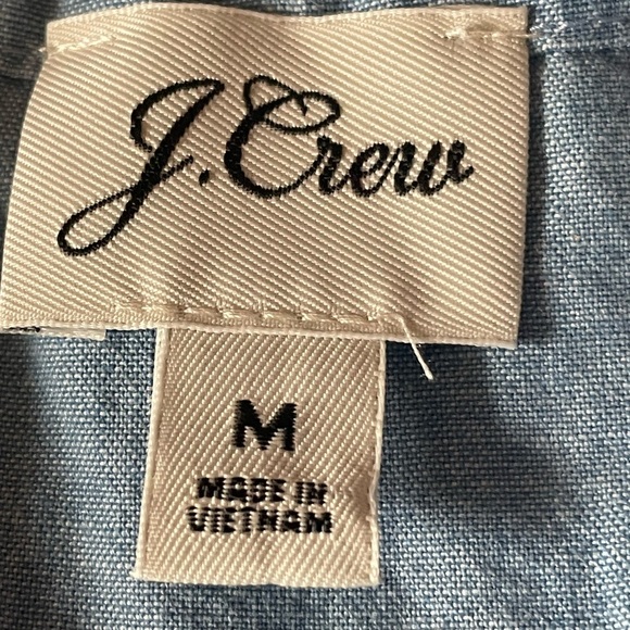 J Crew Chambray top - Picture 4 of 9
